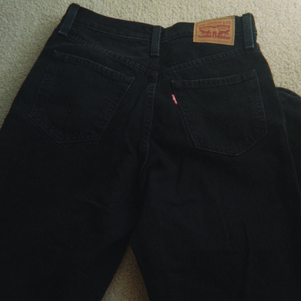 Levi's ripped Black Jeans